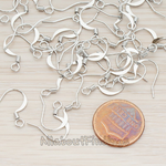 ER.654 // Spring French Earwire, 8 Pc