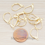 ER.658-02 // Large Leverback Ear Hook, 8 Pc