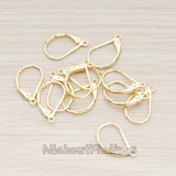 ER.658-02 // Large Leverback Ear Hook, 8 Pc