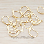 ER.658-02 // Large Leverback Ear Hook, 8 Pc