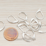 ER.658-02 // Large Leverback Ear Hook, 8 Pc