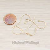 ER.672 // French Long Earwire, 4 Pc