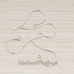 ER.672 // French Long Earwire, 4 Pc