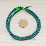 ET.999-01 // 4mm Round Artficial Jade Stone, 1 Strand