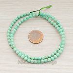 ET.999-01 // 4mm Round Artficial Jade Stone, 1 Strand