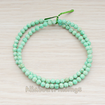 ET.999-01 // 4mm Round Artficial Jade Stone, 1 Strand