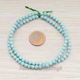 ET.999-01 // 4mm Round Artficial Jade Stone, 1 Strand