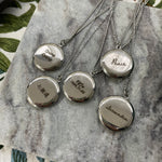 [ Surgical Steel ] Locket Pendant Necklace