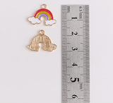 PD.2060 // Children's Story Series-My Little Pony Rainbow Pendant, 2 Pc [P-SS-0437]