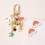 PD.2060 // Children's Story Series-My Little Pony Rainbow Pendant, 2 Pc [P-SS-0437]