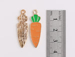 PD.2010 // Food Series - Carrot Pendant, 2 Pc