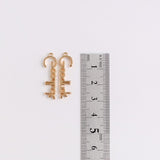 PD.1975 // Good luck Gold Pendant, 2 Pc