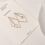 PD.1993 // Diamond Ring Cubic Pendant, 2 Pc