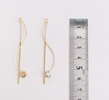 PD.1995 // Point Line Cubic Pendant, 2 Pc