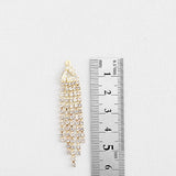 PD.2149 // Zirconia Line Drop Pendant, 1 Pc / P-SS-1128