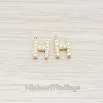 PD.083 // Cubic Setting Initial Pendant, 1 Pc