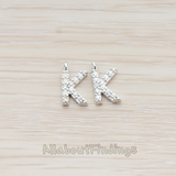 PD.083 // Cubic Setting Initial Pendant, 1 Pc