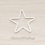 PD.1008-03 // 23mm Star Link Pendant, 2 Pc