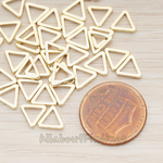 PD.1009-01 // 7mm Triangle Link Pendant, 6 Pc