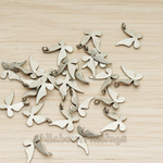PD.1017 // Small Butterfly Pendant, 2 Pc