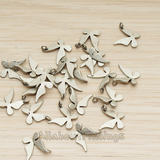 PD.1017 // Small Butterfly Pendant, 2 Pc
