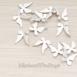 PD.1017 // Small Butterfly Pendant, 2 Pc