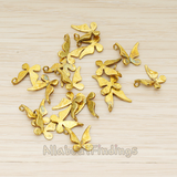 PD.1017 // Small Butterfly Pendant, 2 Pc