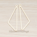 PD.1032 // Triangle Simple Pendant, 2 Pc