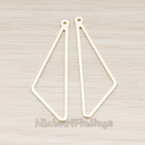 PD.1032 // Triangle Simple Pendant, 2 Pc