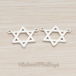 PD.1036 // Geometric Star Pendant, 2 Pc