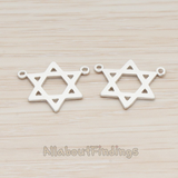 PD.1036 // Geometric Star Pendant, 2 Pc