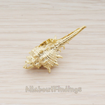 PD.1044 // Murex Seashell Ver.5 Pendant, 2 Pc