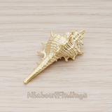 PD.1044 // Murex Seashell Ver.5 Pendant, 2 Pc