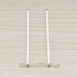 PD.1062-02 // Square Cube Medium Bar Stick Pendant, 2 Pc