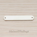 PD.1063-04 // Rounded Edge Bar Connector, 2 Pc