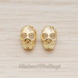 PD.1064 // Skull with Star Pendant, 2 Pc