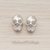 PD.1064 // Skull with Star Pendant, 2 Pc