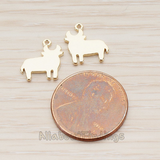 PD.1084 // Bull Ox Cow Pendant, 2 Pc