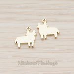 PD.1084 // Bull Ox Cow Pendant, 2 Pc