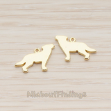 PD.1088 // Wolf Pendant, 2 Pc