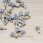 PD.1100-02 // Cotton Tassel Pendant, 4 Pc