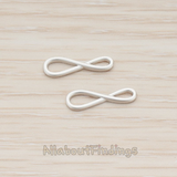 PD.1108 // Simple Infinity Pendant, 2 Pc