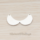 PD.1152 // Baby Bib Pendant, 2 Pc