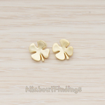 PD.1160 // Four Leaf Clover Silhouette Pendant, 2 Pc