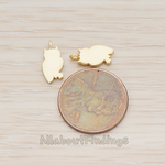 PD.1161 // Owl Silhouette Pendant, 2 Pc