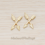 PD.1170 // Double Arrow Pendant, 2 Pc