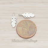 PD.1173 // Mini Feather Pendant, 2 Pc