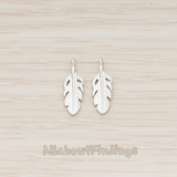 PD.1173 // Mini Feather Pendant, 2 Pc