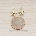 PD.1178 // X-MAS Tree Ornament Star Pendant, 2 Pc