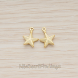 PD.1178 // X-MAS Tree Ornament Star Pendant, 2 Pc